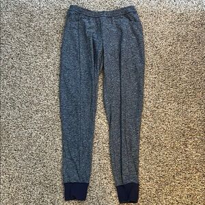 Oiselle Blue Heathered Jogger Track Pants